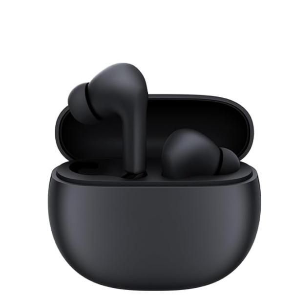 Redmi Buds 4 Active - Bass Black, 12mm Drivers(Premium Sound Quality), Up to 30 Hours Battery Life, Google Fast Pair, IPX4, Bluetooth 5.3, ENC, Up to 60ms Low Latency Mode, App Support